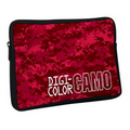 DigiColor Camo Netbook Laptop Sleeve - 4 Color Process (10 1/4"x7"x1.1")
